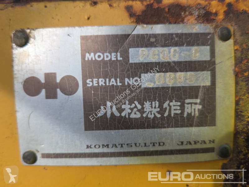 Skovel Komatsu PC05-6