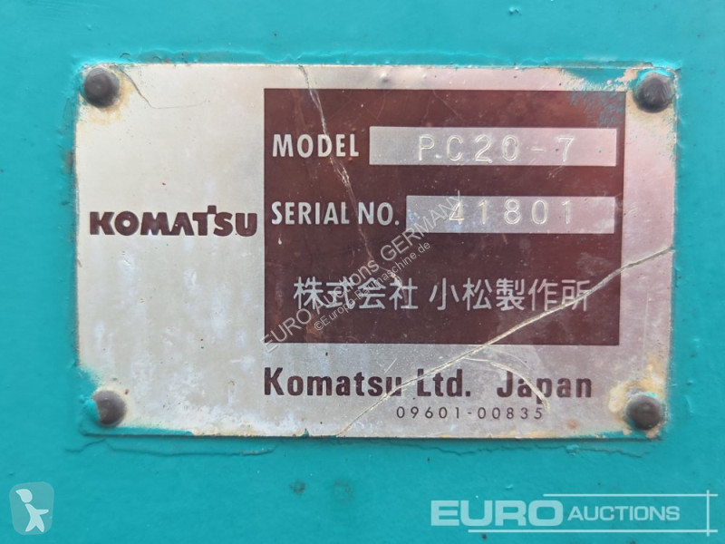 Skovel Komatsu