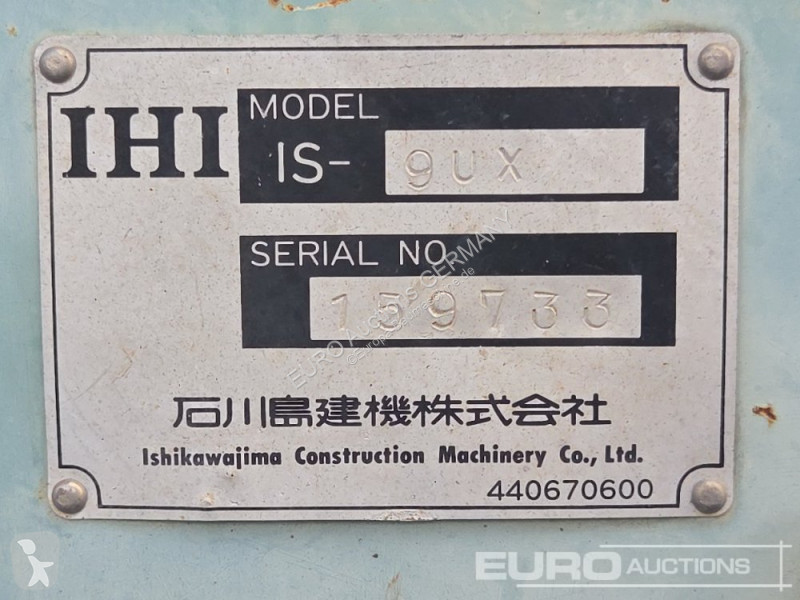 Skovel IHI IS-9UX