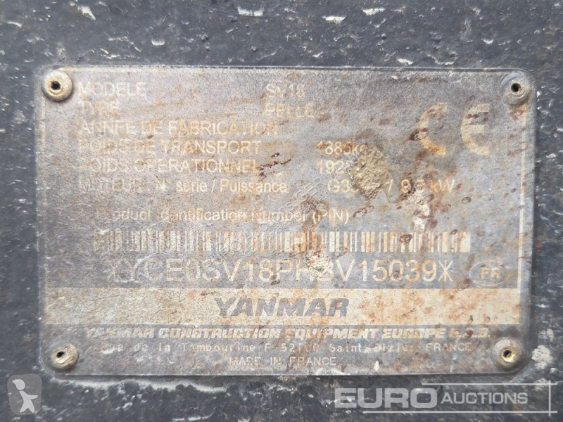 Skovel Yanmar