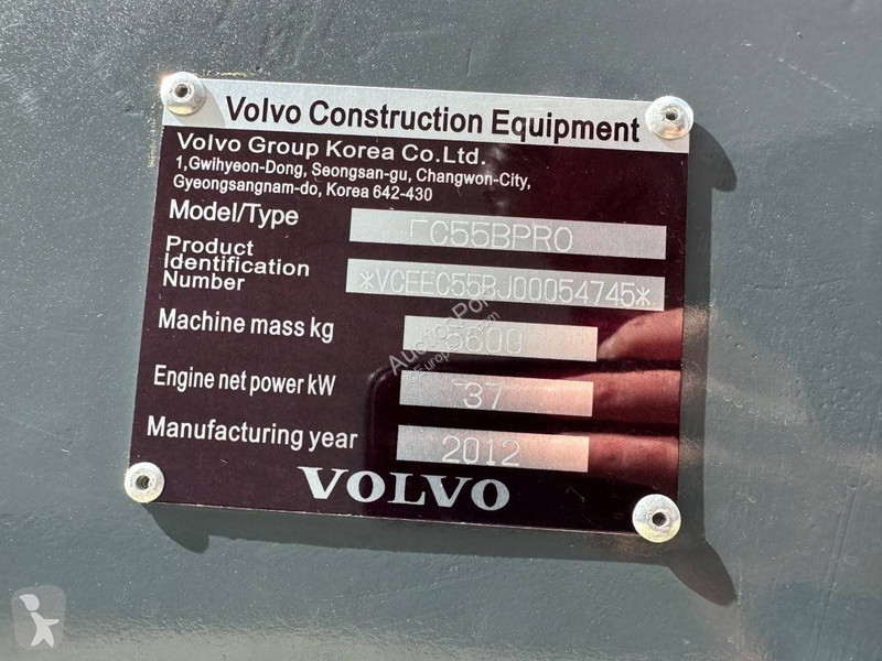 Graafmachine Volvo