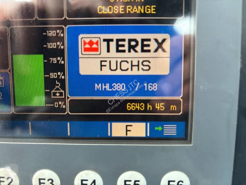 Skovel Fuchs MHL 380  --  only 6650 real...