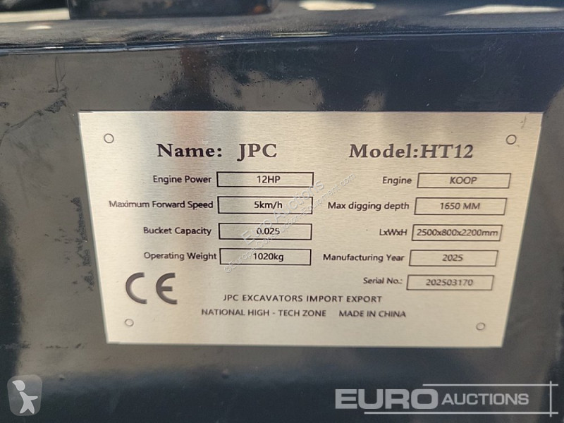 Escavatore JPC HT12
