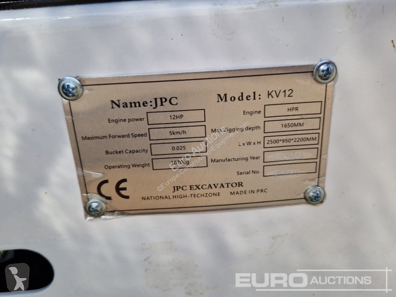 Escavatore JPC KV12