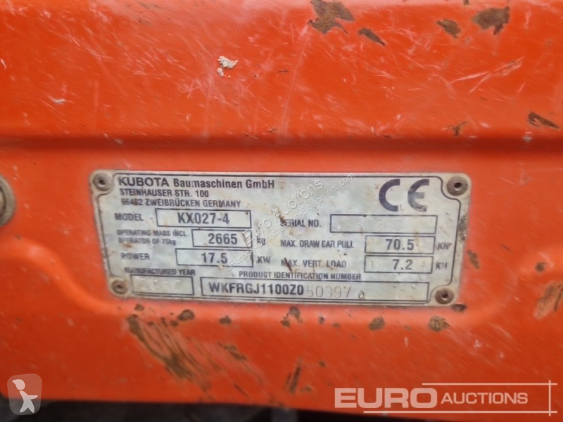 Escavadora Kubota U48-4