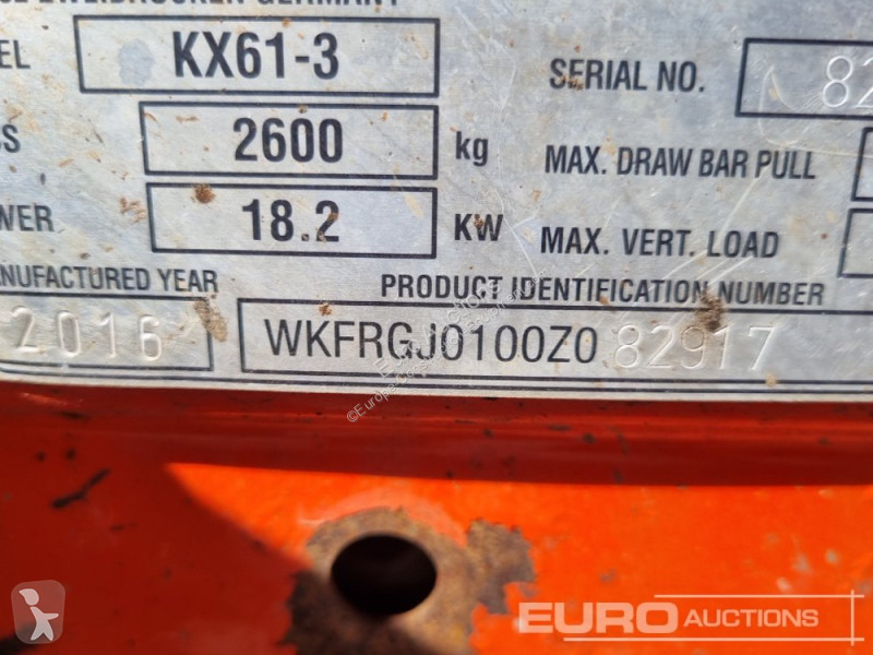 Lopatový nakládač Kubota KX61-3