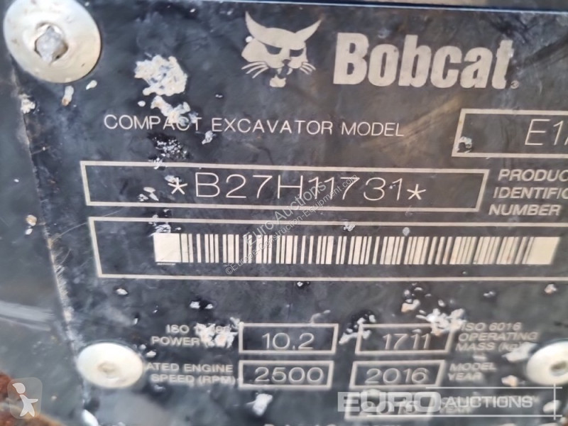 Skovl Bobcat E17