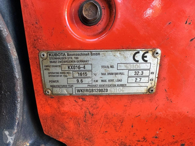 Excavator Kubota