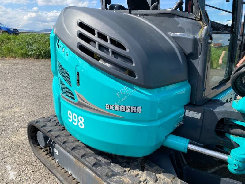 Rýpadlo Kobelco SK58/SRX-7 1er Main endommagée