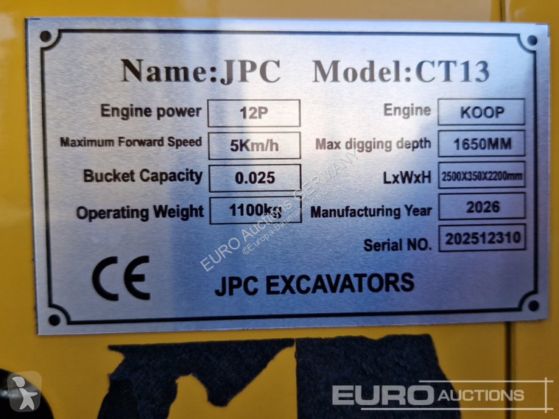 Rýpadlo JPC CT 13