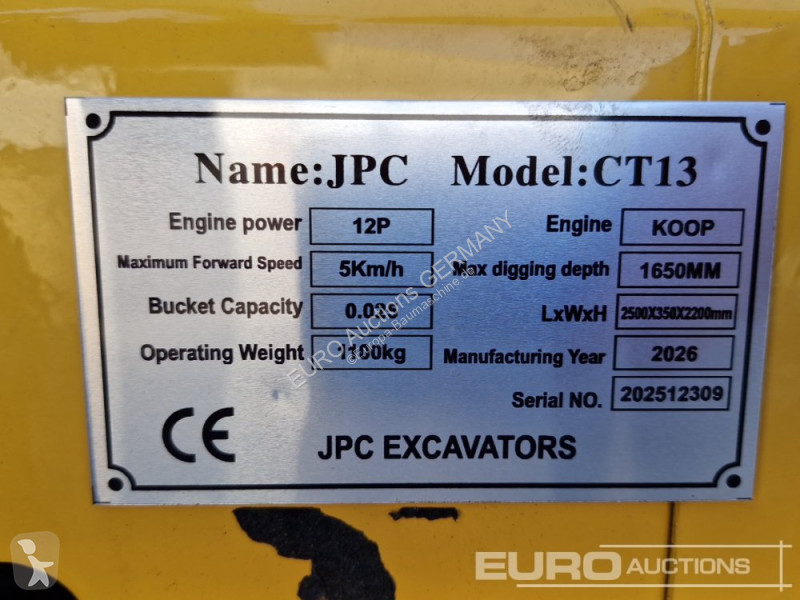 Rýpadlo JPC CT 13