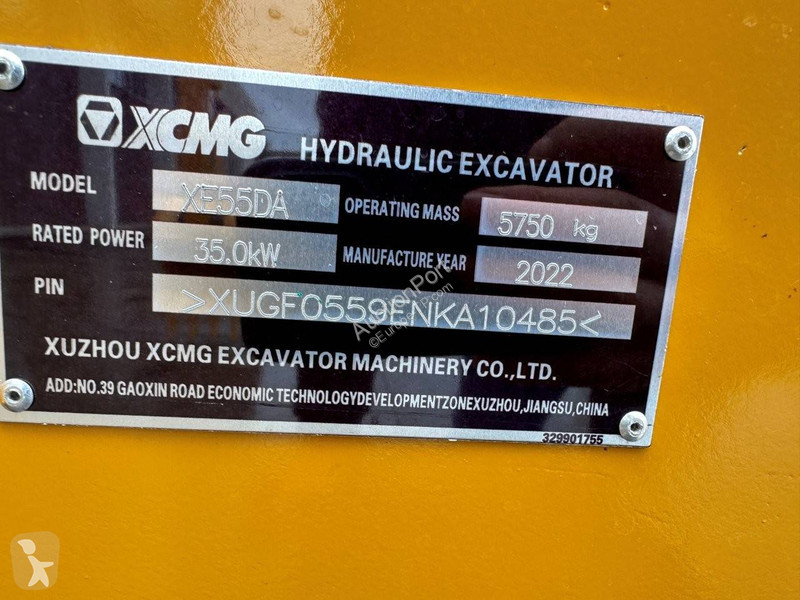 Skovl XCMG XE55DA