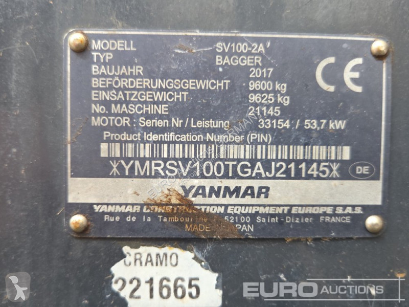 Багер Yanmar 2A