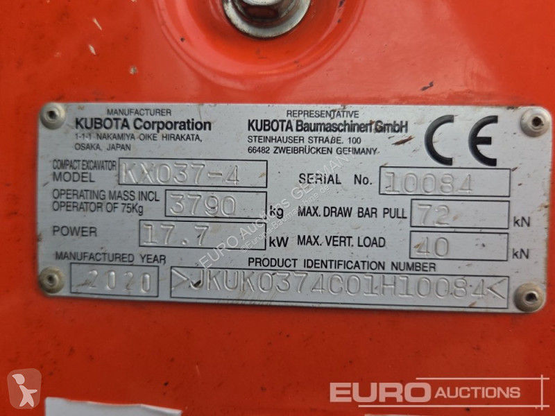 Graafmachine Kubota 4