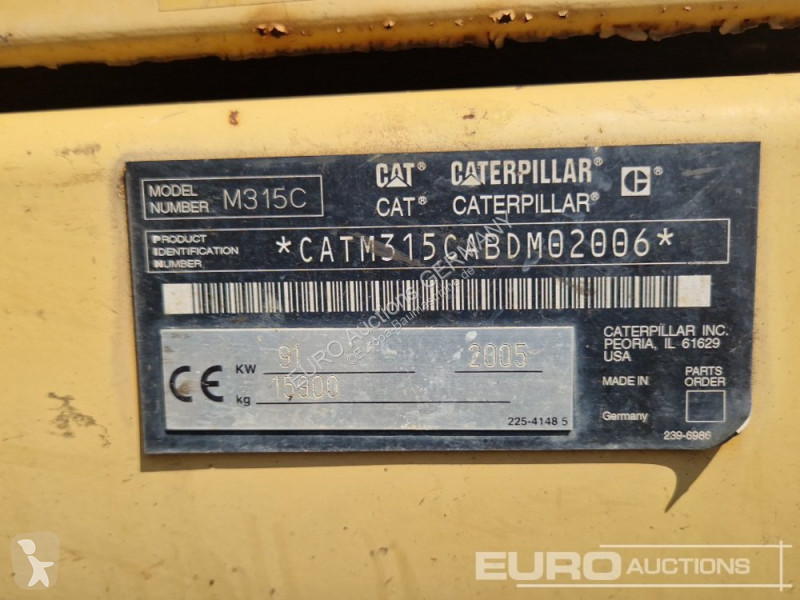 Excavadora Caterpillar C