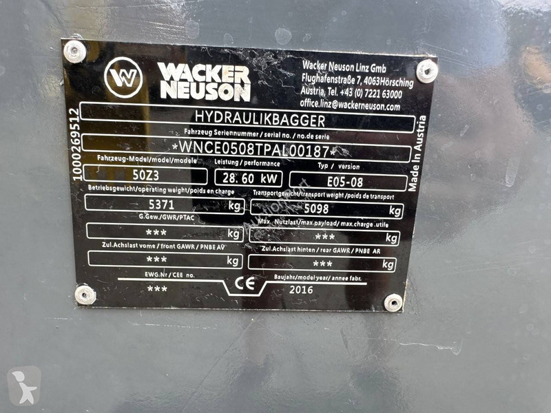 Graafmachine Neuson 50Z3