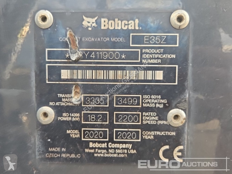 Bobcat Z excavator