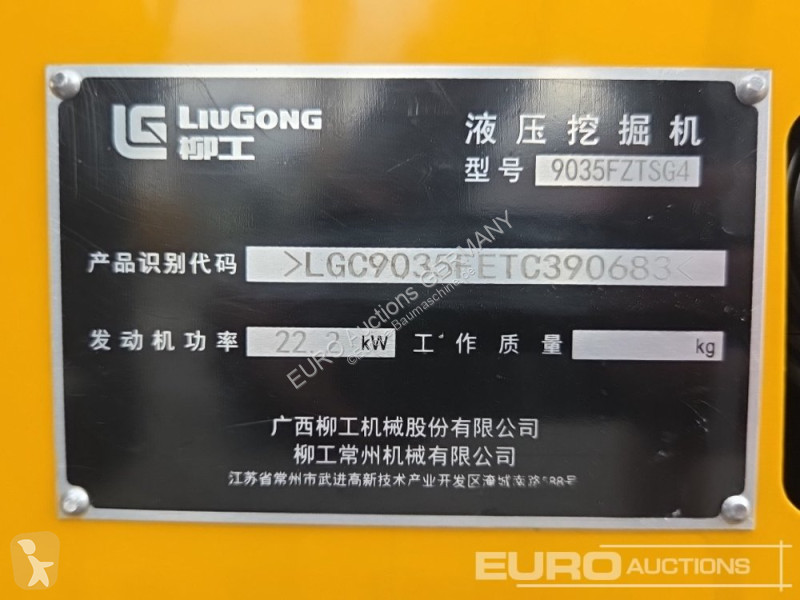 Graafmachine LiuGong 9035FZTSG4