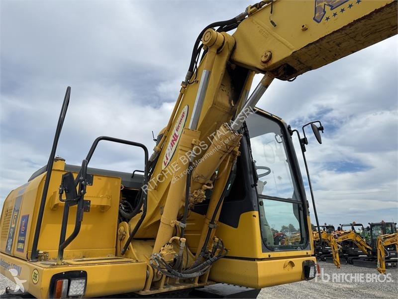 Escavadora Komatsu Wheel Excavator