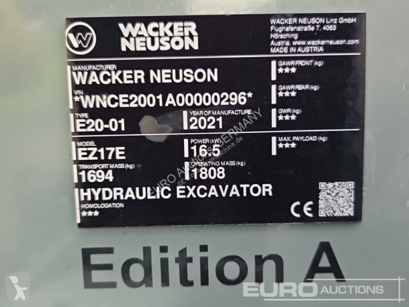 Skovel Wacker Neuson E