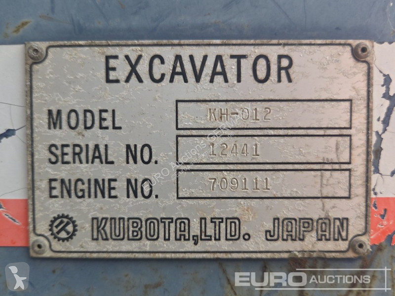 Pelle Kubota KH-012