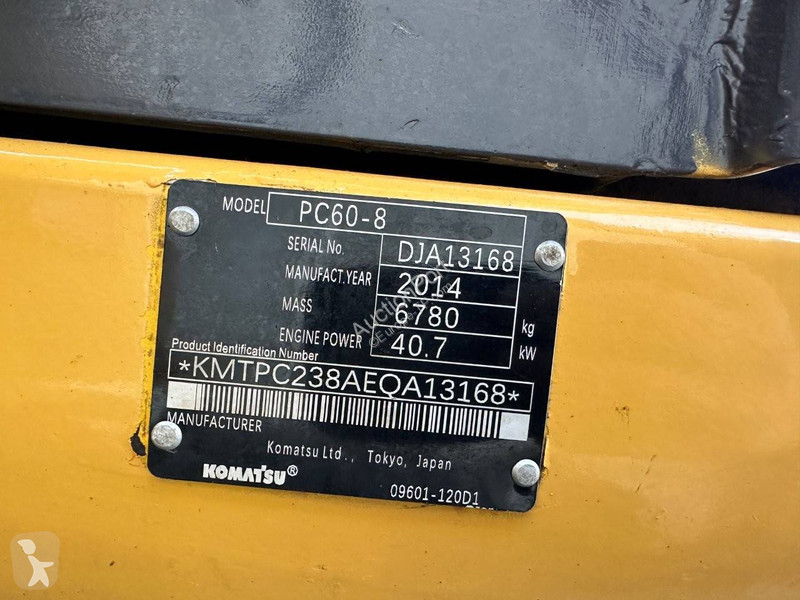 Skovel Komatsu PC60-8