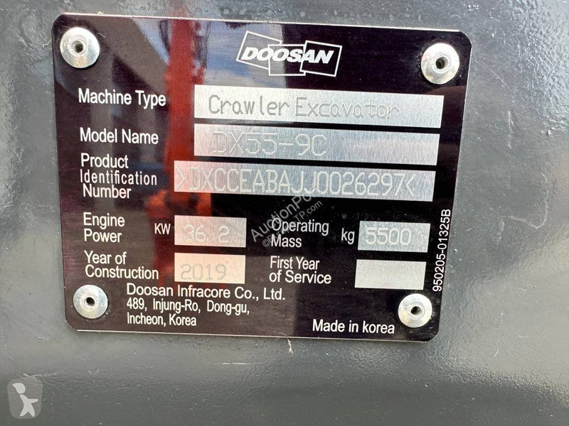 Skovel Doosan 9C