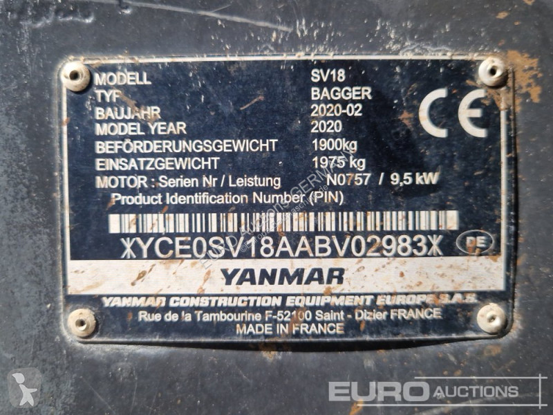 Skovel Yanmar