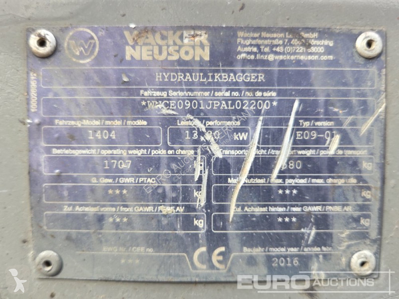 جرافة Wacker Neuson