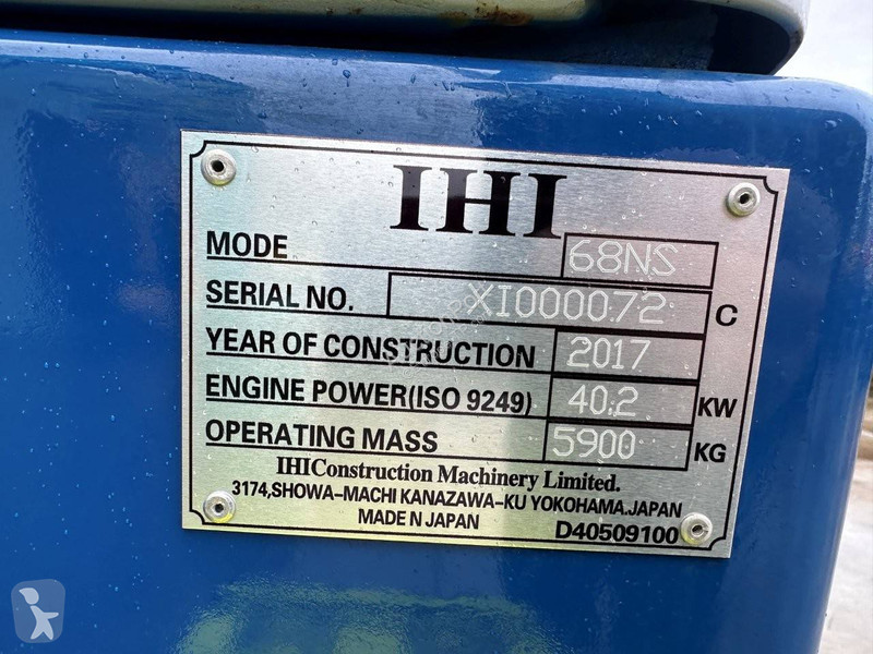 Graafmachine IHI 68 NS