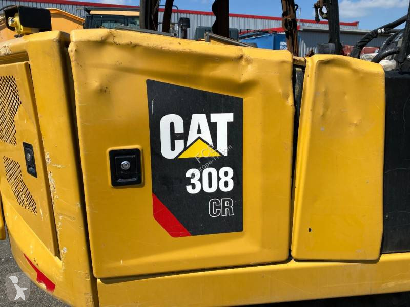Skovl Caterpillar CAT 308 CR avec Certificat CE...