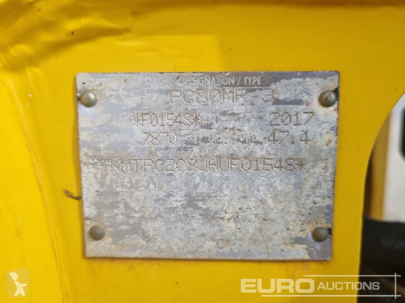 Graafmachine Komatsu PC80MR-3