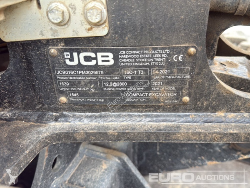 جرافة JCB 16C-1