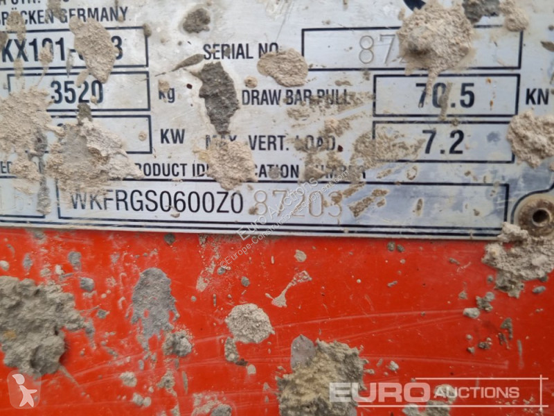 Lopatový nakládač Kubota KX101-3