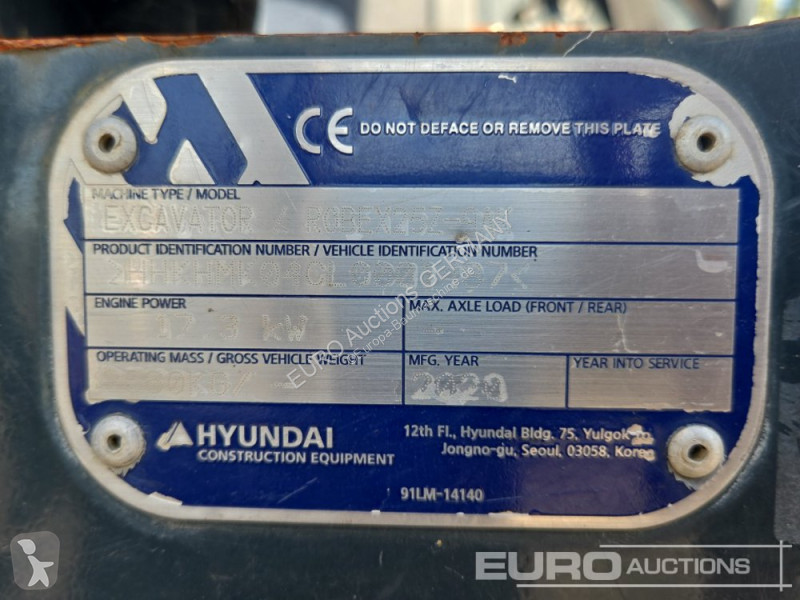 Graafmachine Hyundai R25Z-9AK