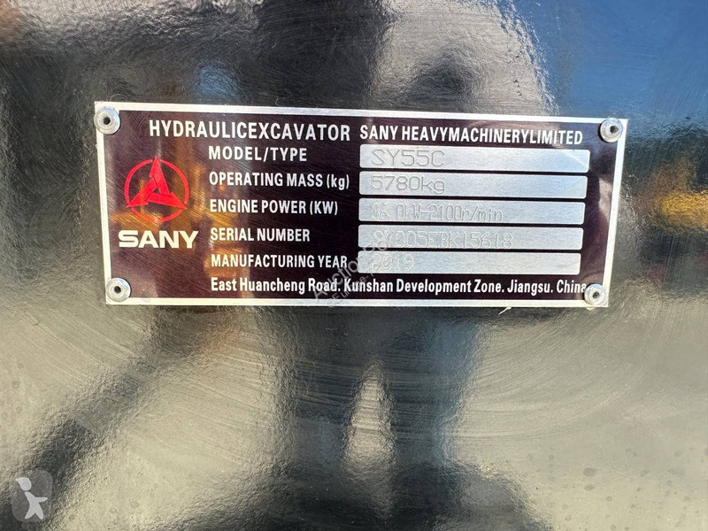 Rýpadlo Sany