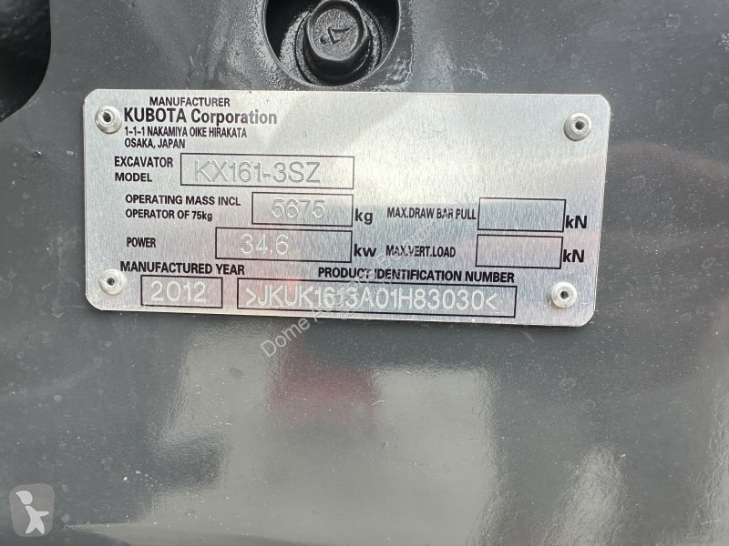 Skovl Kubota SZ