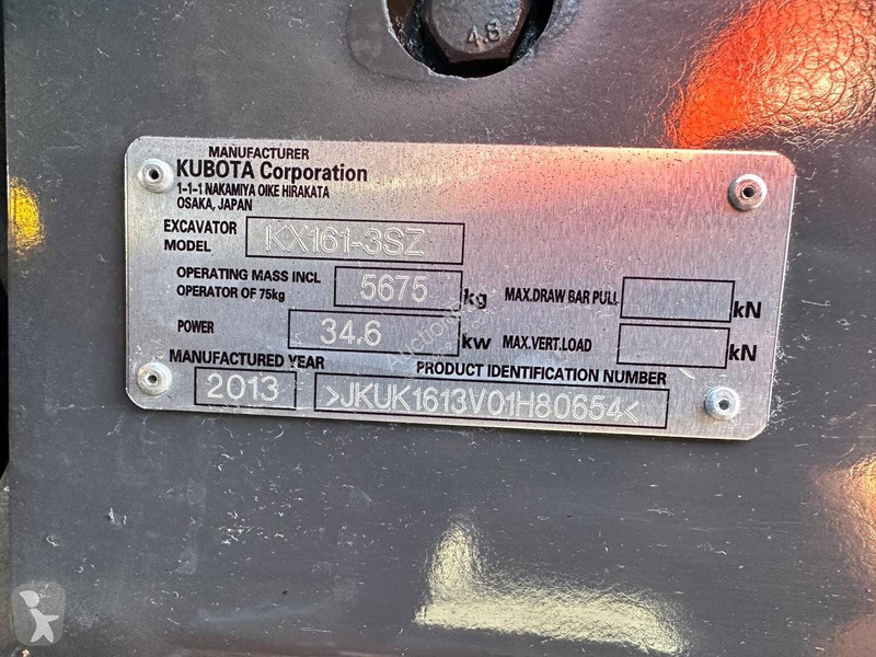 Skovl Kubota SZ