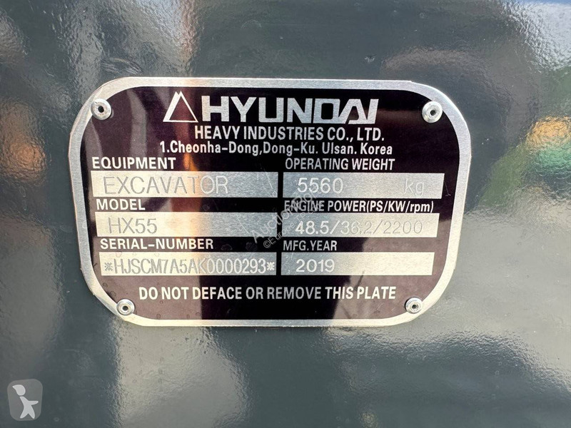 Graafmachine Hyundai HX55