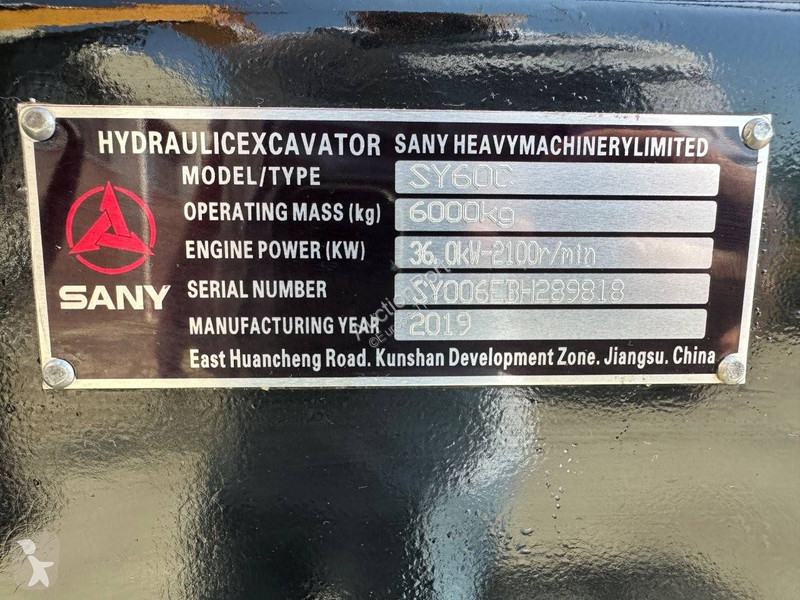 Graafmachine Sany