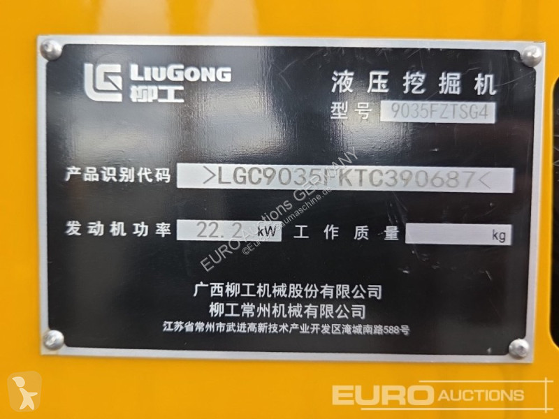 Graafmachine LiuGong 9035FZTSG4