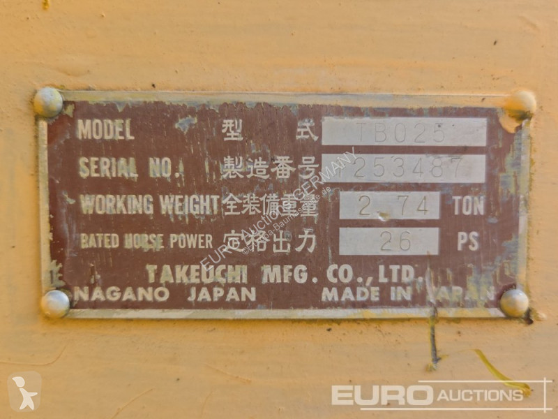 Graafmachine Takeuchi