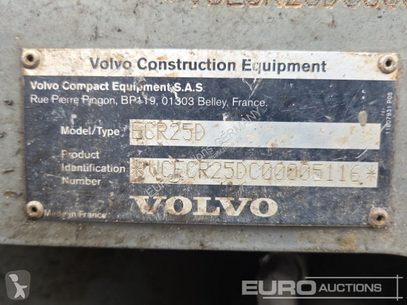 Skovel Volvo ECR25D