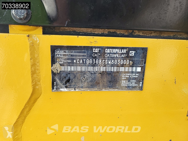 Багер Caterpillar 308 CR 3 Buckets - A/C