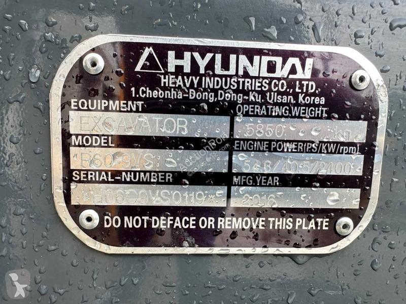 Graafmachine Hyundai R60VS