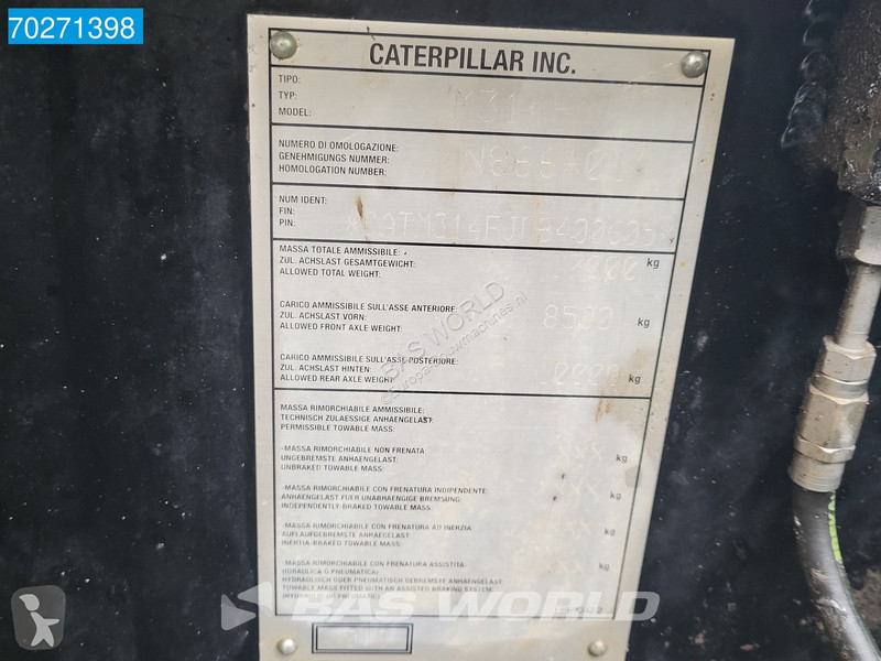 Excavator Caterpillar M314 F