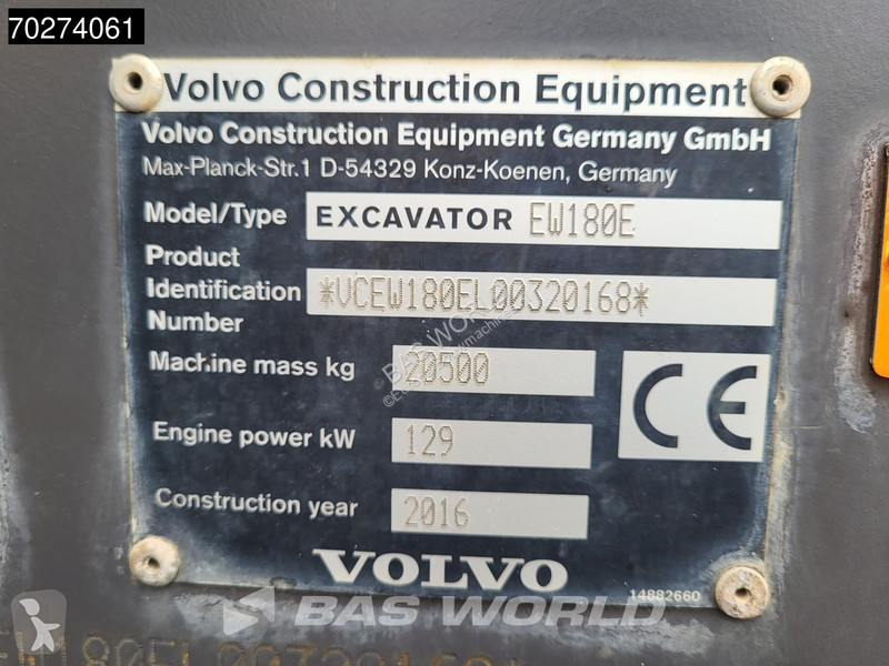 Escavadora Volvo E GERMAN MACHINE