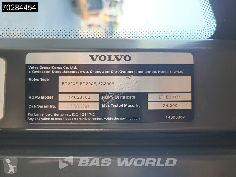Excavadora Volvo 0 E L