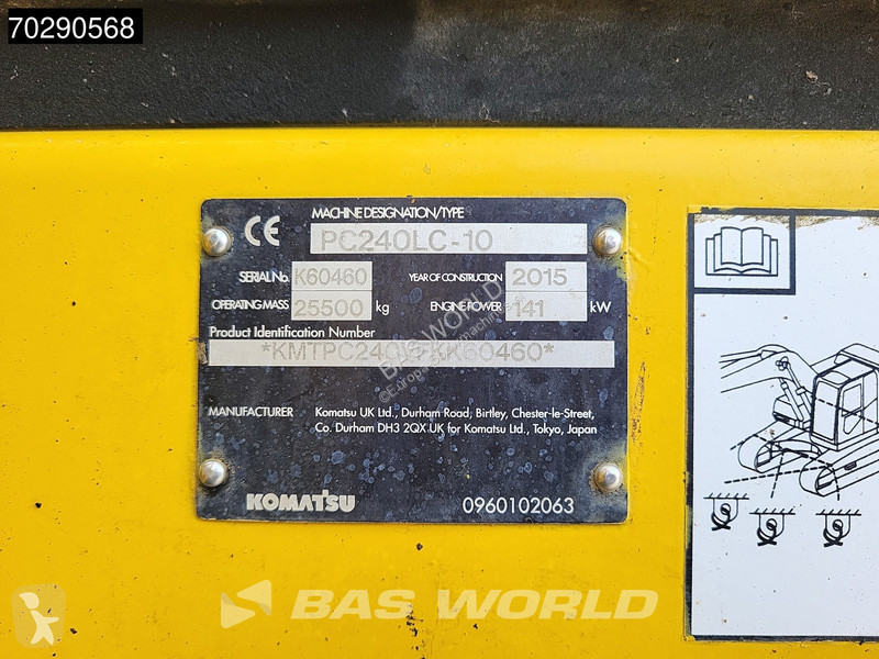 Excavator Komatsu PC240 LC-10
