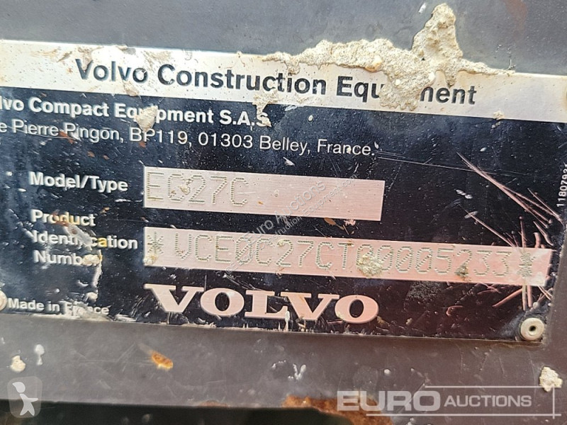 Skovl Volvo EC27C